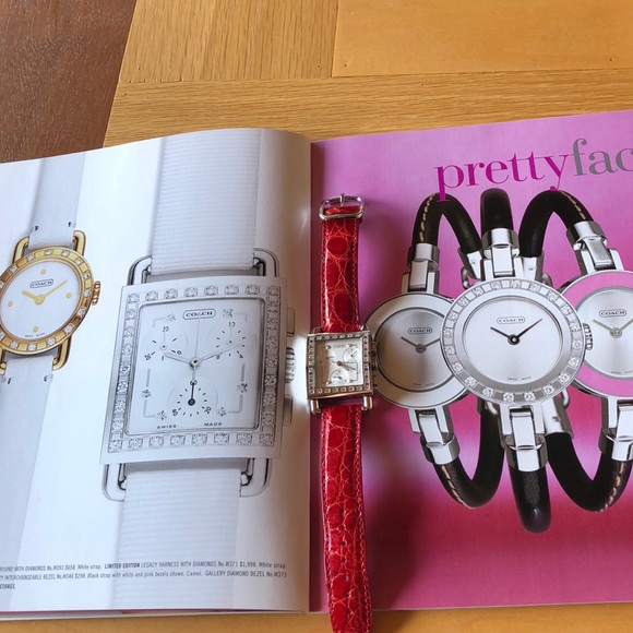 Coach 💎 ✨ DIAMOND ✨💎 HP 🌟 Legacy Harness Limited Edition watch - Picture 7 of 12